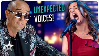 UNEXPECTED Voices That STUNNED The Judges  Got Talent Global [upl. by Narruc]