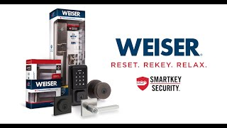 Weiser SmartKey Security  Reset Rekey Relax [upl. by Paver]