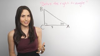 Trigonometry Solving Right Triangles How NancyPi [upl. by Noillimaxam151]