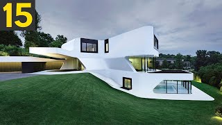 TOP 15 Futuristic Houses [upl. by Nadeau]