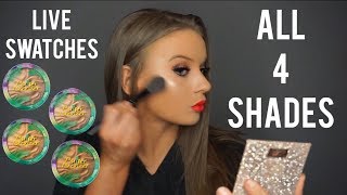 NEW SHADES Physicians Formula Butter Bronzers  Live Swatches and Review [upl. by Okeim]