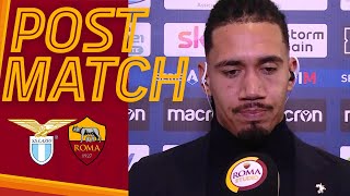 LAZIOROMA POST MATCH  Chris Smalling [upl. by Annaoy]