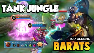 Barats Best Build 2024  Top Global Barats Gameplay  Mobile Legends [upl. by Kciredor942]