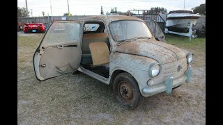 1960 Fiat 600 Renovation [upl. by Nagah]