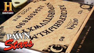 Pawn Stars Chumlee Foresees a Ouija Board Deal Season 17  History [upl. by Meraree]