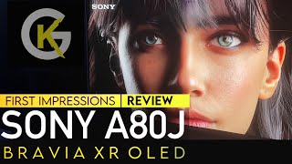 Sony A80J OLED Review  BRAVIA XR TV [upl. by Aimal]