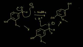 Preparation of alcohols using NaBH4  Alcohols ethers epoxides sulfides  Khan Academy [upl. by Bennet338]