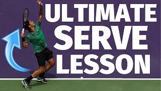 Ultimate Tennis Serve Lesson  How To Serve In Tennis [upl. by Oiluarb560]