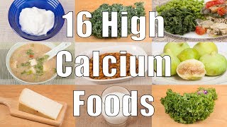 16 High Calcium Foods 700 Calorie Meals DiTuro Productions [upl. by Trevor148]