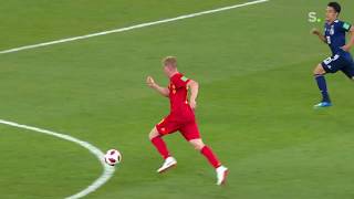 Belgium v Japan  The Best Counter Attack Ever TITANIC [upl. by Jessabell550]