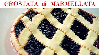 CROSTATA DI MARMELLATA SEMPLICE FATTA IN CASA DA BENEDETTA [upl. by Haduj]