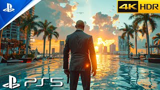 MIAMI PS5 Immersive ULTRA Realistic Graphics Gameplay 4K60FPS Hitman 2 [upl. by Aina]