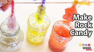 How to Make Great Rock Candy – STEM activity [upl. by Oemac]