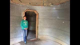 Home Made Cellar Suspended Slab on a Culvert [upl. by Oner]