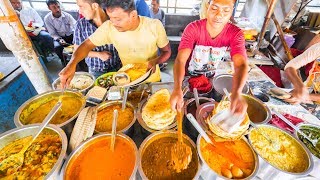 INDIAN STREET FOOD of YOUR DREAMS in Kolkata India  ENTER CURRY HEAVEN  BEST STREET FOOD in India [upl. by Cottrell670]