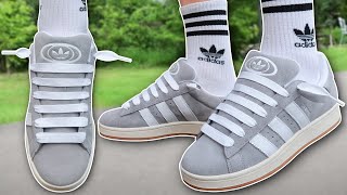 HOW TO LACE ADIDAS CAMPUS 00s BEST WAY [upl. by Zaid]