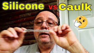 Silicone or Caulk Which one to use and why [upl. by Letreece]