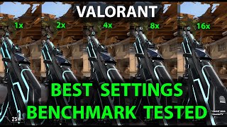 VALORANT BEST SETTINGS Benchmark [upl. by Nnyroc147]