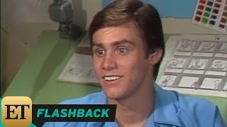 ET FLASHBACK Jim Carreys First ET Interview in 1983 [upl. by Nerrot964]