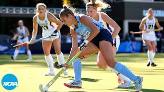 UNC vs Northwestern 2023 NCAA DI field hockey championship highlights [upl. by Maximilianus531]