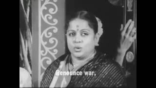 Maithreem Bhajatha  Bharat Ratna Smt MS Subbulakshmi Amma at UN 1966 [upl. by Bunce]