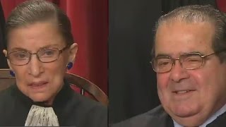 Ginsburg and Scalias wild adventures [upl. by Dviad]