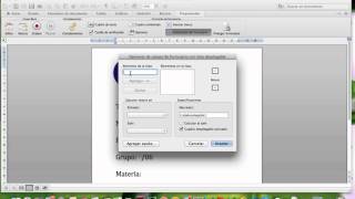 Como hacer una plantilla en Microsoft Word [upl. by Acinyt]