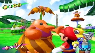 Super Mario Sunshine 100 Walkthrough  Part 13  Pianta Village Secret Shines [upl. by Golda144]