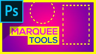 ✔ Marquee Tools  Rectangular Marquee  Elliptical Marquee  Photoshop Tutorial  Artose [upl. by Anelahs]