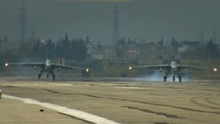 Inside look at Russias military operation in Syria [upl. by Ahsimed]