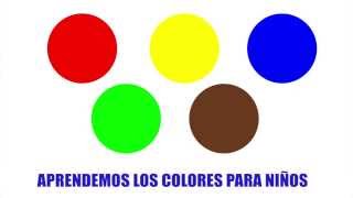 Aprende los colores para niños [upl. by Barnaba]