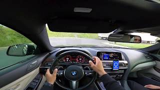 BMW 640d xDrive 313HP  POV 0100kmh Acceleration  dragy [upl. by Amairam305]