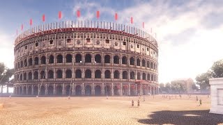 Ancient Colosseum A Virtual reality experience with Oculus Rift [upl. by Aehsat393]