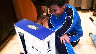 Kid gets a FAKE PS5 for Birthday [upl. by Yrevi]