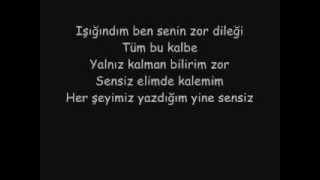 Tripkolik  Gözlerinin Yesılını Özledım Lyrics [upl. by Hallimaj]