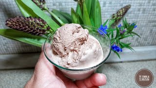 Si te bejme akullore me Cokollate per 5 min  Chocolate ice cream easy recipe [upl. by Hashim]