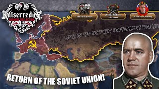 The Soviet Union Strikes Back  HOI4 Kaiserredux Zhukovs Russia [upl. by Adnaral]