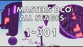 Masters Difficulty Chart Obby  ALL STAGES 1301 [upl. by Etsirhc]