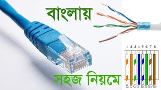 Rj45 Connector Crimping Lan Cable Making [upl. by Aiel]