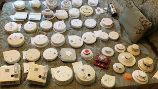 TestingShowing EVERY Smoke Alarm in my Collection [upl. by Sweyn]