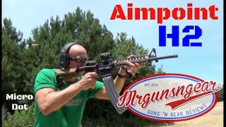 Aimpoint H2 Micro Red Dot Review HD [upl. by Lamp864]