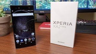 Sony Xperia XA2 Ultra Unboxing [upl. by Annairdna]