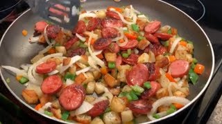 How to make Potatoes N Sausage [upl. by Uyr]