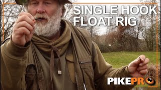 Pike Fishing  Single Hook Float Rig [upl. by Uriah959]