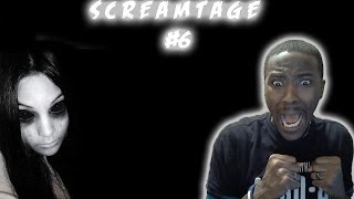 SCREAMTAGE 6  JUMPSCARES GALORE  HILARIOUS REACTIONS [upl. by Ema]