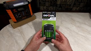 RAYOVAC Rechargeable Batteries with Charger [upl. by Mharba]