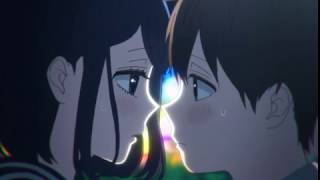 Koi to Uso Episode 1  Nejima amp Takasaki First Kiss Scene [upl. by Kinnard]