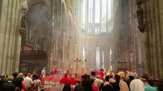 Großer Gott wir loben Dich  Holy God we praise Thy name Te Deum  Kölner Dom 2018 [upl. by Sarita]