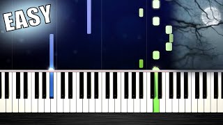 Beethovens Silence  EASY Piano Tutorial by PlutaX [upl. by Ahsiekal]