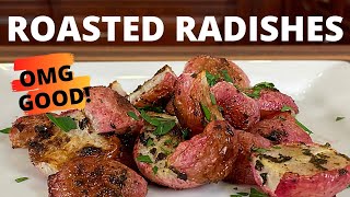 You Will LOVE These Roasted Radishes  Low Carb Recipe [upl. by Slyke955]